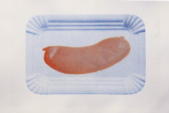 Cervelat und Brot